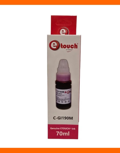 Tinta e-touch G-GI190M Magenta (70ml) | Especial para Canon PIXMA Serie G