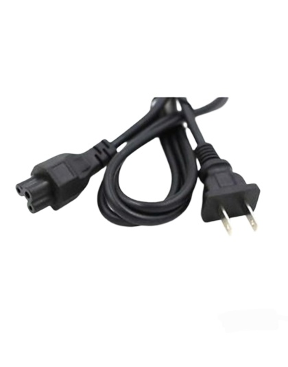 Cable de Poder para Laptop (Tipo Trébol) | Energía Segura para tu Portátil