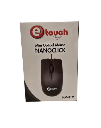 Mini Mouse Óptico NANOCLICK (HM-819) | Compacto y Preciso