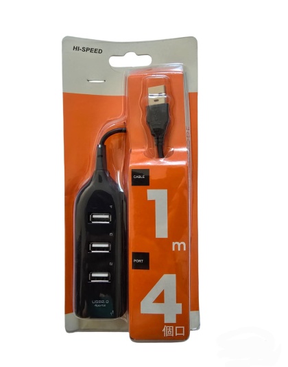 HUB USB 2.0 de 4 Puertos | Conectividad Total en un Solo Lugar