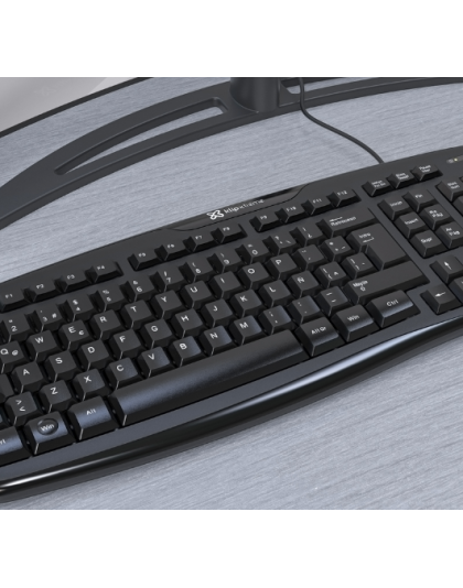 Teclado Klip Xtreme KKS-050S | Elegancia y Control en Negro Azabache